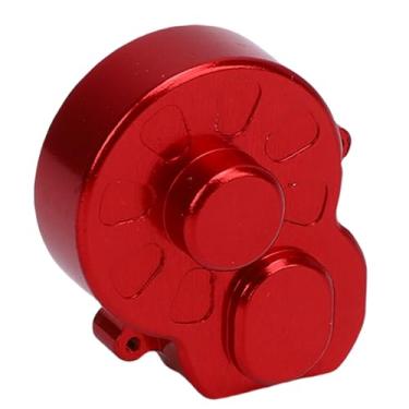 Imagem de Fabater Tampa da Caixa de Engrenagens RC Em Liga de Alumínio para Carro Losi B T 1/24 RC - Acabamento Anodizado - Usinagem CNC Precisa - 2 Peças e Parafusos Incluídos (Vermelho)