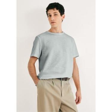 Imagem de Camiseta Masculina Texturizada Regular-Masculino