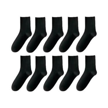 Imagem de Meias De Algodão De Boca Larga Para Diabéticos E Varizes, Confortáveis