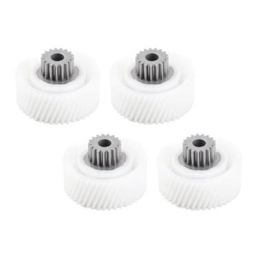 Imagem de Naroote Engrenagens do Moedor de Carne, Velocidade Múltipla de Aço Inoxidável de 4 Pces Ajustável Com Limpeza Fácil, para Processador de Alimentos e Stuffer da Salsicha