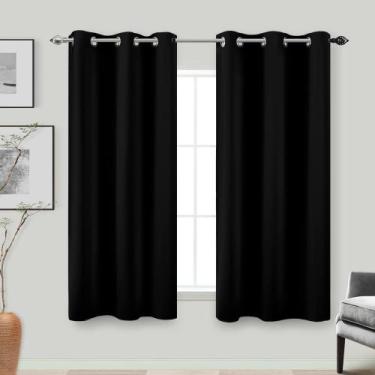 Imagem de Cortinas KOUFALL Blackout Short Drapes 122 cm para cozinha
