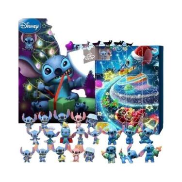 Imagem de Calendário De Advento De Natal Minnie Mickey Stitch Com 24 Caixas De C