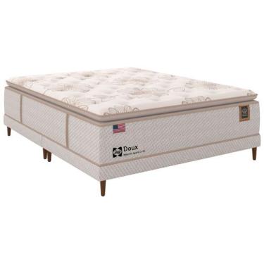 Imagem de Cama Box  (Box + Colchão) Queen Sealy Bipartida - de Mola 60cm de Altu