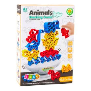 Imagem de Jogo de Encaixe Tetris Animal Educativo Infantil Brinquedo de Montar C