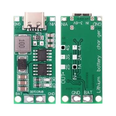 Imagem de Carregador De Bateria De Lítio 14.8V 18650 LiPo Li-Ion Com Aumento De 