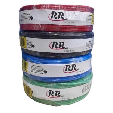 Imagem de Fio 6,0mm 20 Metros Cabo Flexivel 6.0mm R.R. Fios e Cabos - RR Cabos e
