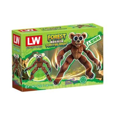 Imagem de Brinquedo De Montar Figuras De Animais Para Crianças: Modelo De Veado 