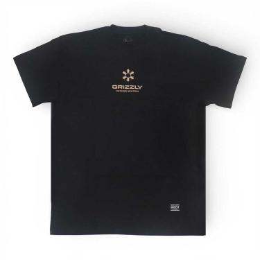 Imagem de Camiseta Grizzly Bulletin Board - Preto-Masculino