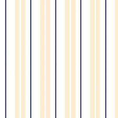 Imagem de Papel De Parede Listrado Cores Laranja E Azul Adesivo Sala