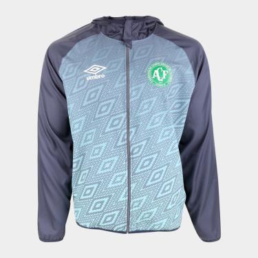 Imagem de Jaqueta Corta Vento Chapecoense Treino 20/21 Umbro Masculino-Masculino