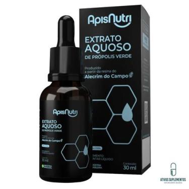 Imagem de Extrato Aquoso de Própolis Verde Gotas em Água 30mL APISNUTRI