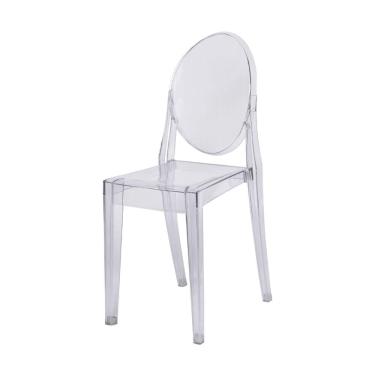 Imagem de Cadeira Invisible Louis Ghost Policarbonato Transparente