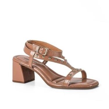 Imagem de Sandália Mississipi de Salto Bloco Feminina J0642-Feminino