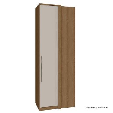 Imagem de Guarda Roupa Modulado 01 Porta Deslizante 245cm Canto Reto Setiba - Mó