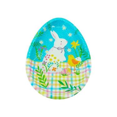 Imagem de Bandeja de Páscoa em Forma de Ovo Estampas Sortidas - Aliança