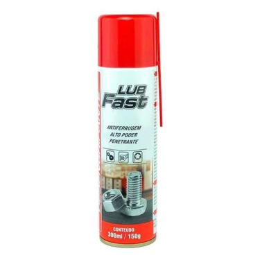 Imagem de Lubrificante Desengripante Antiferrugem Spray 300ml Lub Fast