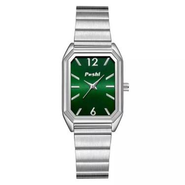 Imagem de Relógio Feminino POSHI 942 À Prova D'Água, Verde