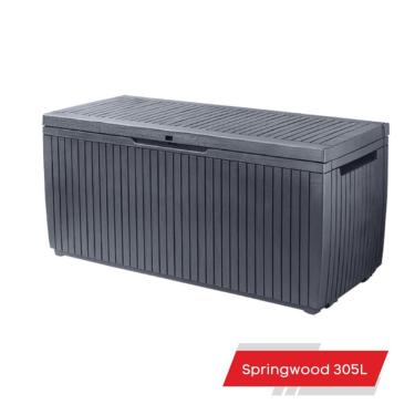 Imagem de Baú De Resina Springwood Black 305L Keter