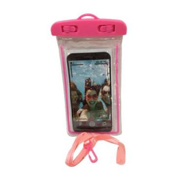 Imagem de Capa/bolsa A Prova D'água P/ Celular -  Universal (rosa) - MBTECH