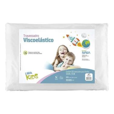Imagem de Travesseiro Infantil Nasa Kids Fibrasca Viscoelástico Confor - Congrat