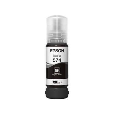 Imagem de Refil Tinta Preta T574 T574120 Original Epson Fotográfico Compatível I
