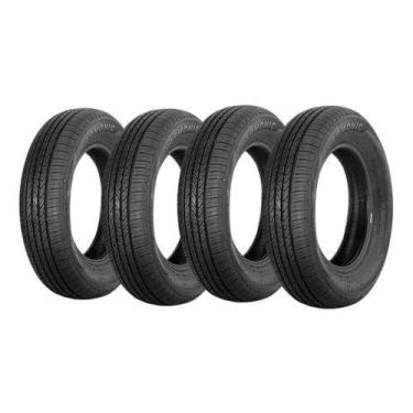 Imagem de Jogo 4 Pneus Novo 175/75R13 84T Speedmax Aro 13 SPM203