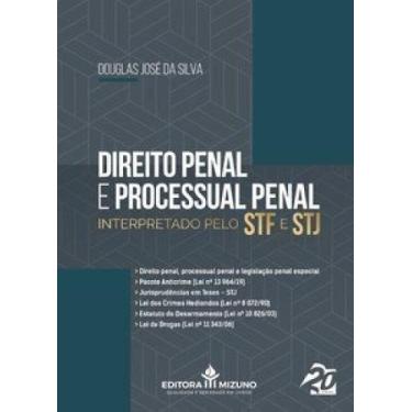 Imagem de Direito penal e processual penal interpretado pelo STF e STJ - JH Mizu