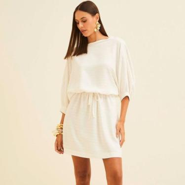 Imagem de Vestido Curto Forum Rope Ve26 Off White Feminino, P