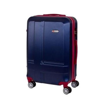 Imagem de Mala De Viagem Média 23kg 4 Rodas Travelux Arosa M, Azul escuro