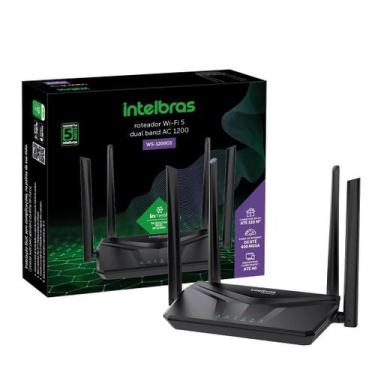 Imagem de Roteador Wi Fi Intelbras Ate 400 Mega Internet 10/100/1000 Potente Que