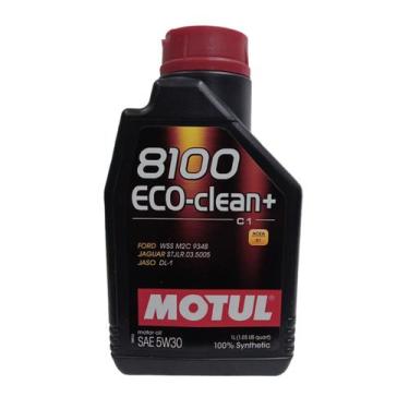 Imagem de Oléo Lubrificante do Motor Motul 8100 Eco Clean+ 5W30 100% Sintético 1