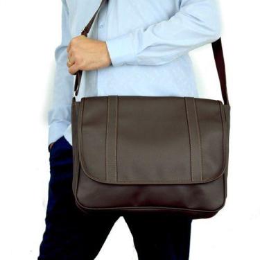 Imagem de Bolsa Carteiro Pasta Transversal Regulável para Notebook Masculino 2 C