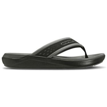 Imagem de Chinelo Dedo Olympikus Masculino Dia a Dia Conforto Macio, 39/40, Pret