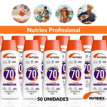 Imagem de Kit Atacado 50 Protetor Solar Nutriex Facial e Corporal