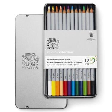 Imagem de Lápis de Cor Studio Collection Winsor & Newton 12 Cores