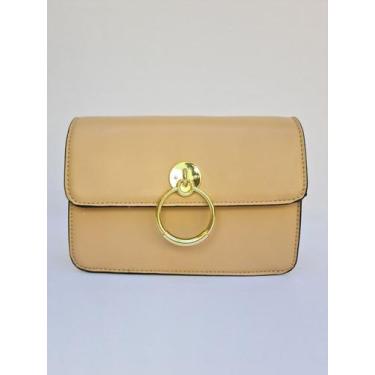 Imagem de Bolsa Feminina Tiracolo Transversal Casual - Lucky Girl, Creme