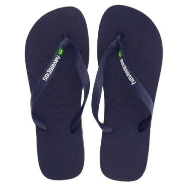 Imagem de Chinelo brasil logo havaianas - 4110850, Marinho, 37/38