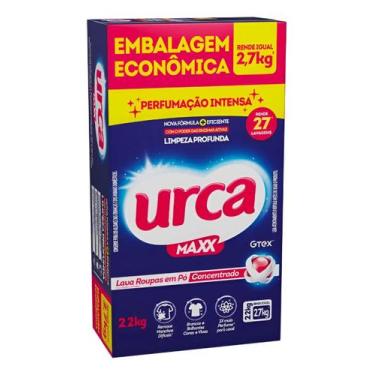 Imagem de Sabão Em Pó Urca Maxx Lava Roupas 2,2kg Tradicional