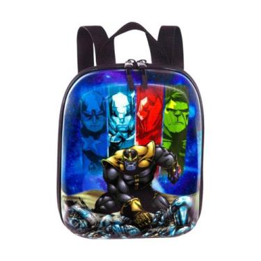 Imagem de Lancheira Infantil Masculino Max Toy Avengers Azul - 3850XA2