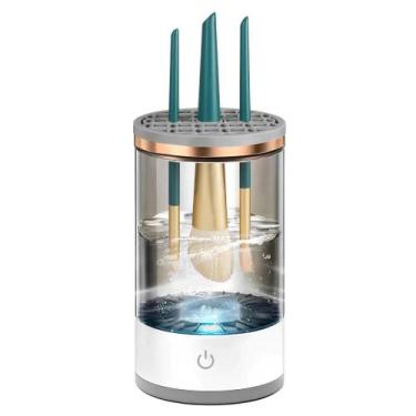 Imagem de Limpador Elétrico de Pincel p/ Maquiagem 3 em 1 USB Cosy