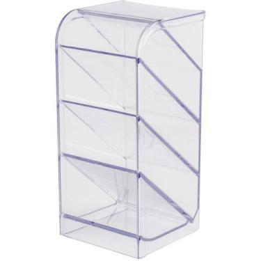 Imagem de Organizador de Mesa Diagonal Cristal Waleu