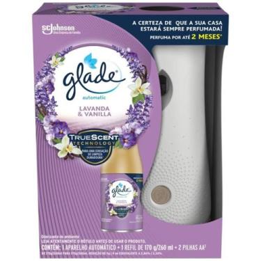 Imagem de Odorizador de Ar Glade Automático Lavanda & Vanilla - Aparelho + Refil