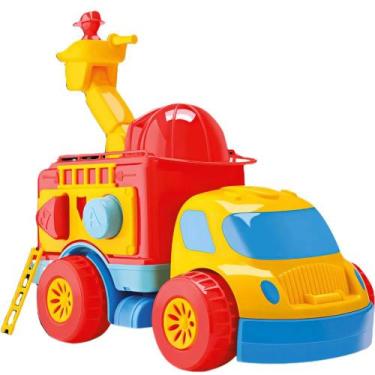 Imagem de Caminhão Thunder Trucks Bombeiro - Gava Toys