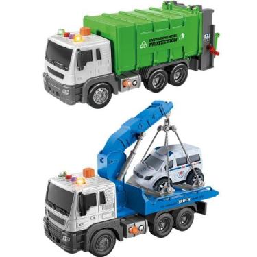 Imagem de Caminhão de Fricção Serviços - Modelos Sortidos - DM Toys