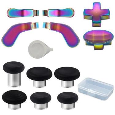 Imagem de Kit Mingxiong 13 em 1 de analógicos e paddles de metal para Xbox Elite