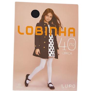 Imagem de Meia Calça Infantil Menina Fio 40 Casual Dia a Dia Passeio Conforto Lupo 02530-001