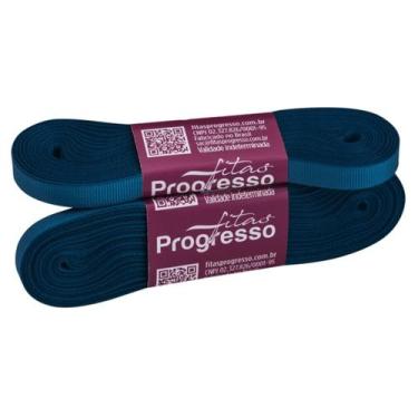 Imagem de Fita de Gorgurão Progresso 7mm Nº1 c/ 10 Metros - Azul Turquesa