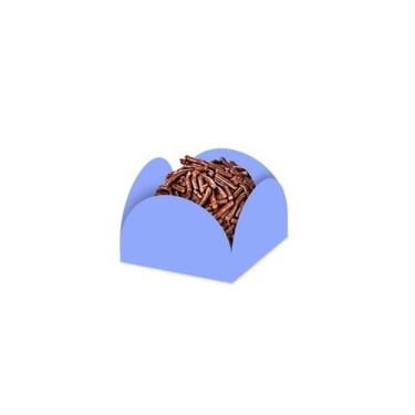 Imagem de Forma Doce 4 Petalas N7 Azul Hortencia C/50 Plac, Unico, Unico