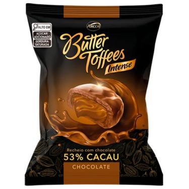 Imagem de Bala Butter Toffees Intense Chocolate 53% Cacau Arcor 90g