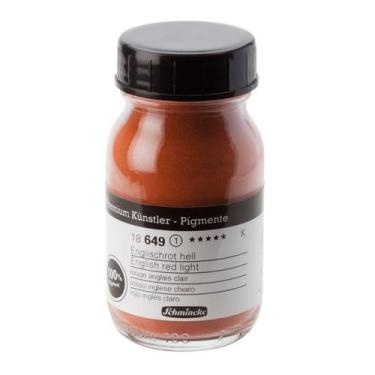 Imagem de Pigmento Tinta Óleo em Pó Schmincke 100ml English Red Light